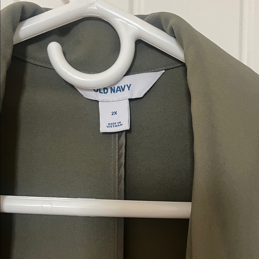Old Navy Sage Green Blazer - Picture 2 of 4